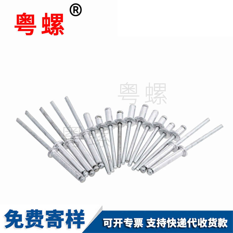 訂做鋁肇慶抽芯鉚釘