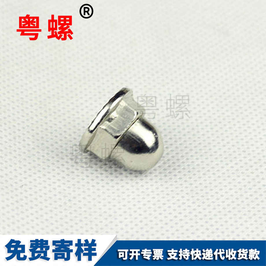 定做法蘭保定蓋形螺母