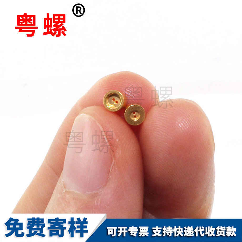 保定雙孔保定堵頭五金件非標(biāo)M2